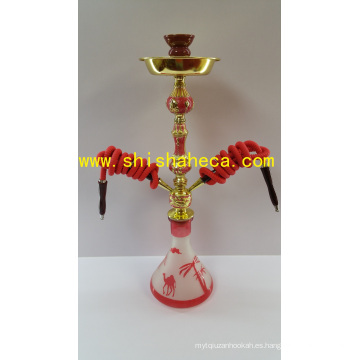 De calidad superior Zinc aleación Nargile fumar tubo Shisha Cachimba